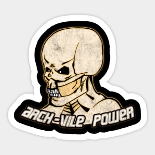 Arch-Vile Power Sticker